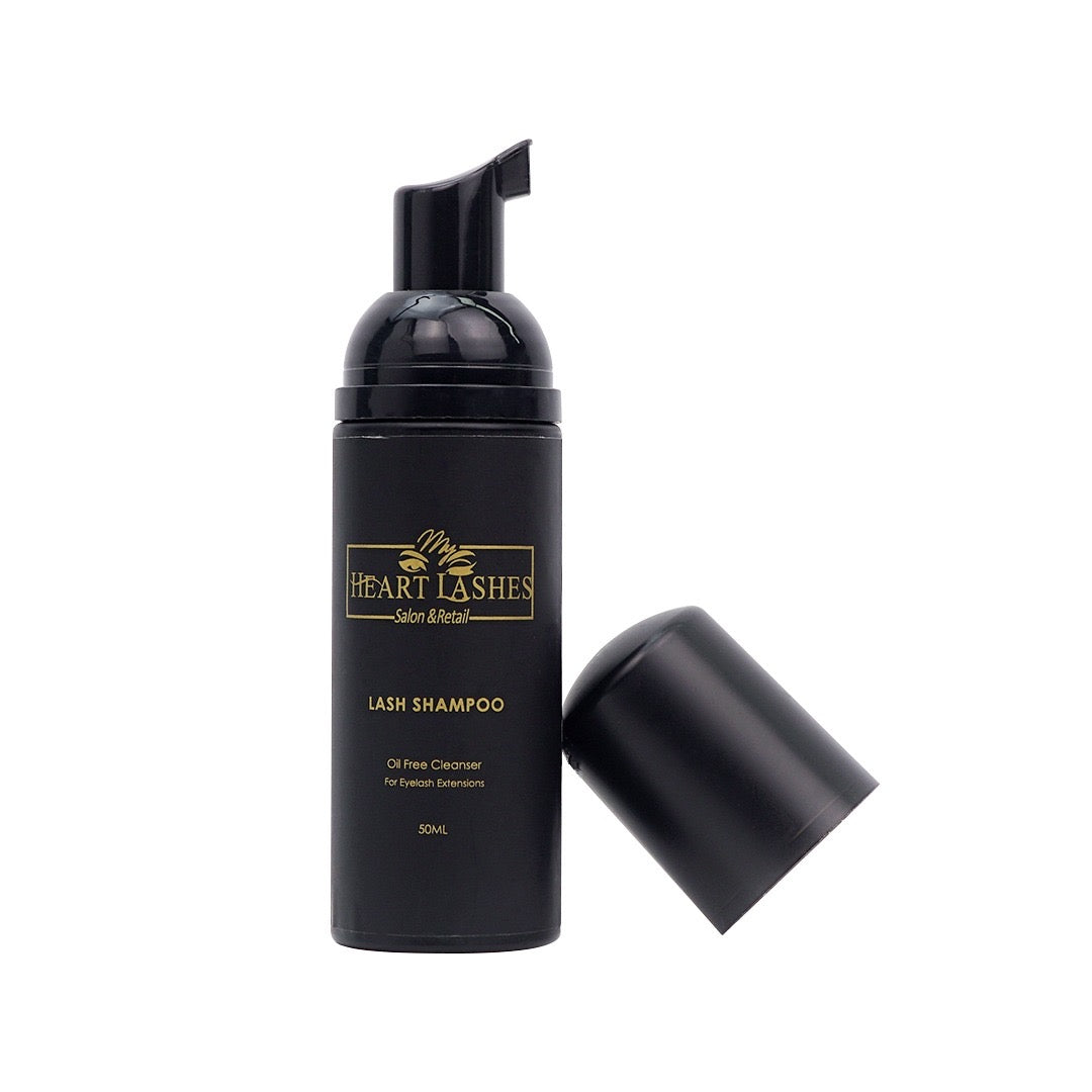 Lash shampoo and Brush