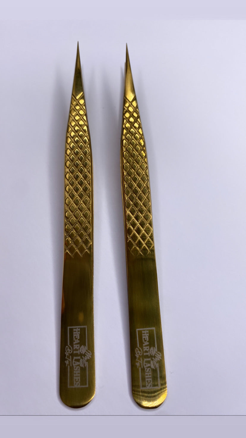 Gold Classic Tweezer Duo